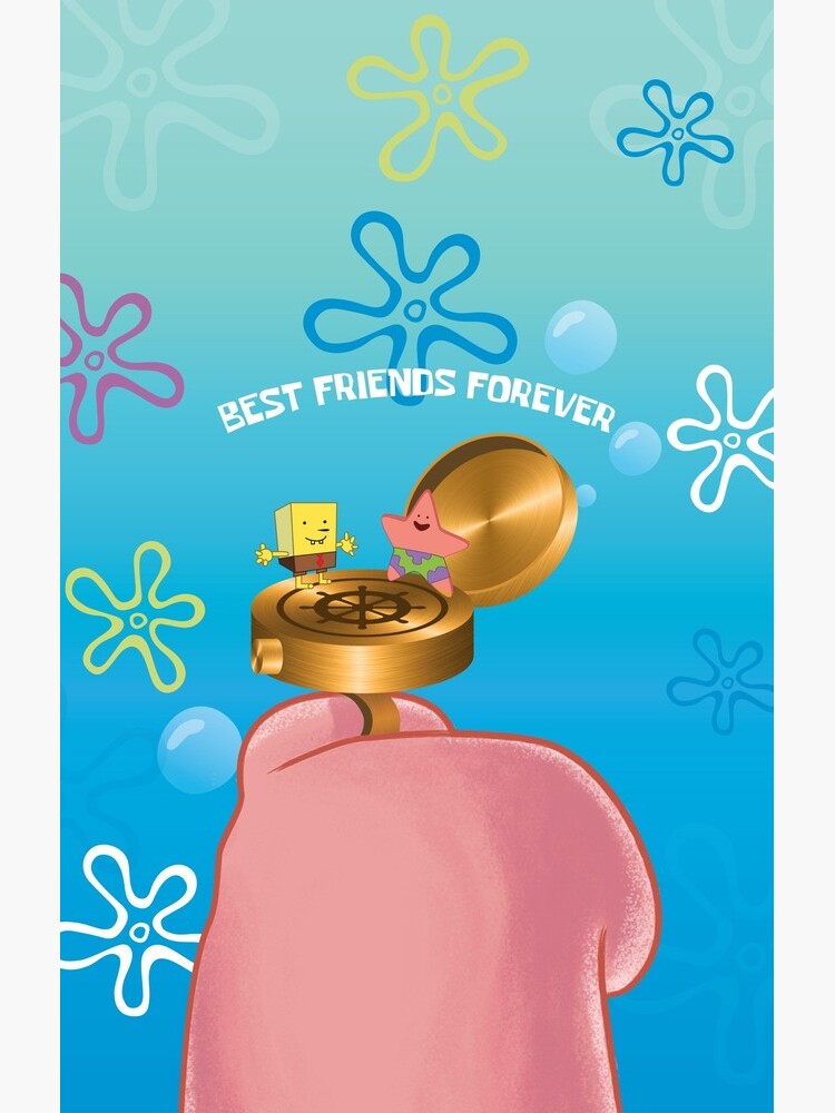 patrick and spongebob bff rings