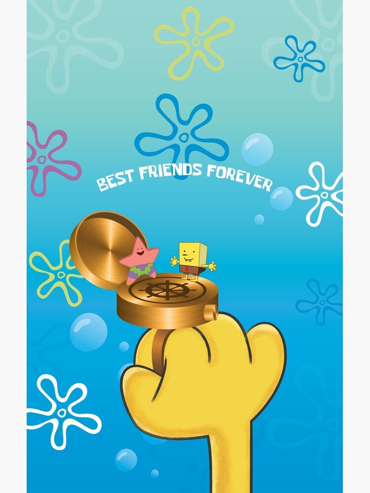"Beste Freunde für immer Ring! (Spongebob Schwammkopf)" Hülle