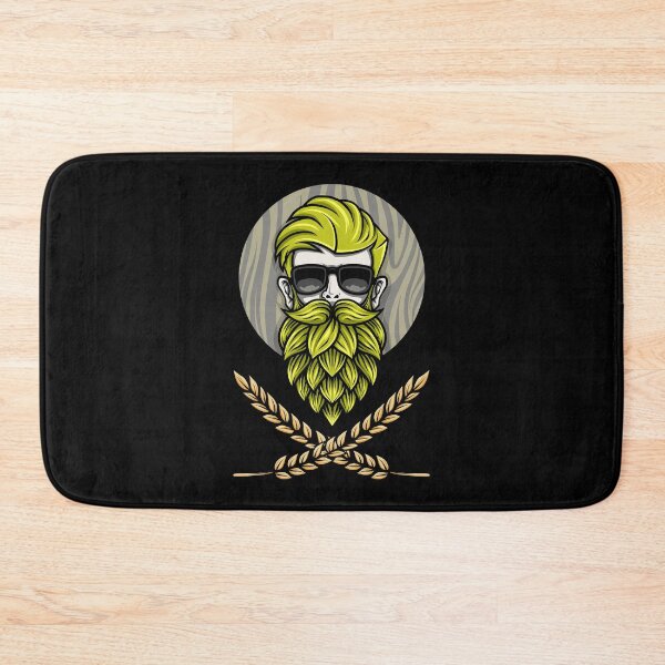 Item preview, Green Hops Beard - Beer Style - Hops Fashion designed and sold by anziehend.