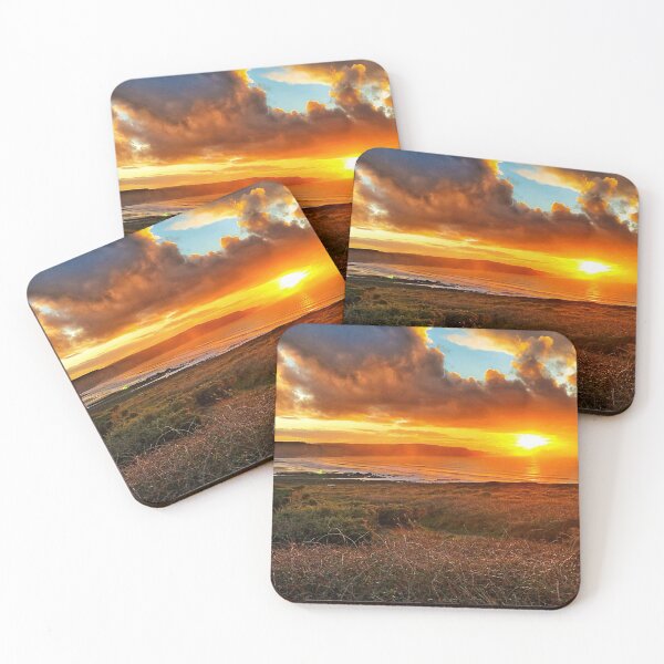 Item preview, Widemouth Bay sunset designed and sold by Pete’s Digital Canvas.