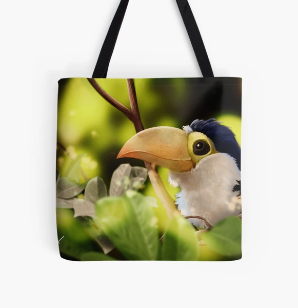 BABY TUCÁN IN NATURE Tote Bag by JuanJimenez