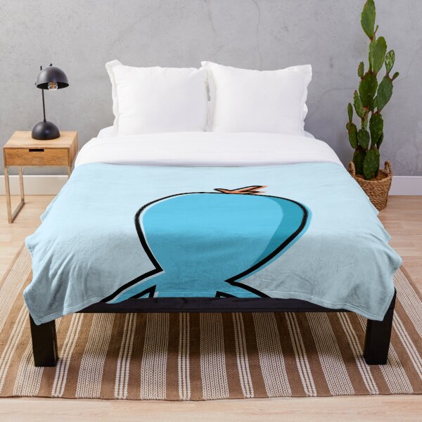 Mr. Meeseeks Throw Blanket