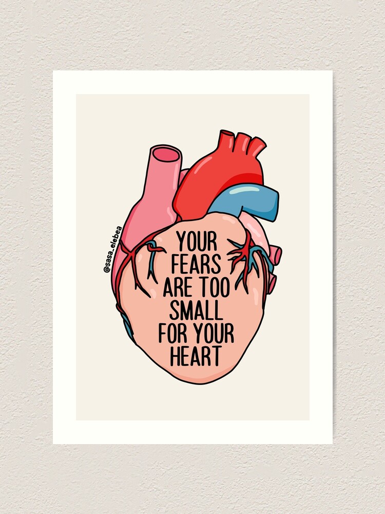 Alternate view of Your fears by Sasa Elebea Art Print