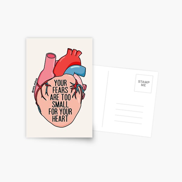 Your fears by Sasa Elebea Postcard