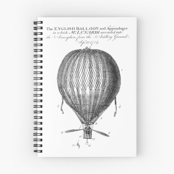 Item preview, Antique English Hot Air Balloon Steampunk designed and sold by Pixelchicken.