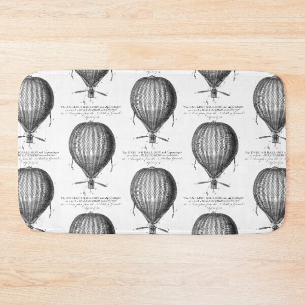 Item preview, Antique English Hot Air Balloon Steampunk designed and sold by Pixelchicken.