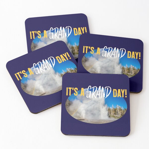 Item preview, It's a GRAND Day! Celebrate Grand Geyser in Yellowstone National Park! designed and sold by AvocaSpring.