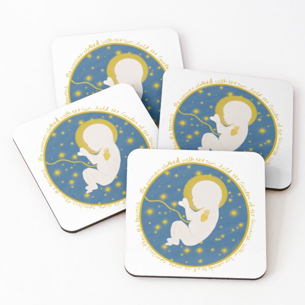 Item preview, Jesus in Mary's Womb designed and sold by YouAreMadeNew.