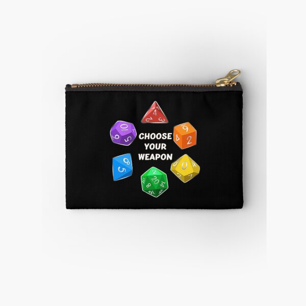 Item preview, Choose Your Weapon | Dungeons and Dragons | Rainbow Dice designed and sold by SuperUberLame.