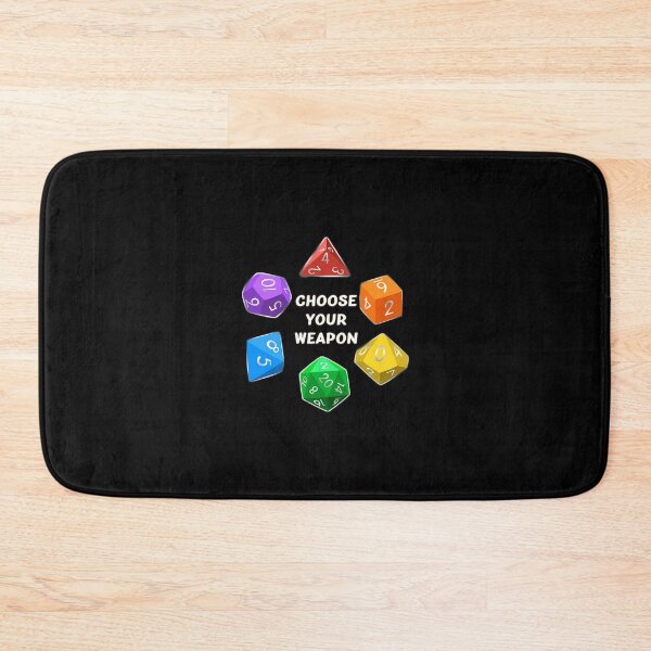 Item preview, Choose Your Weapon | Dungeons and Dragons | Rainbow Dice designed and sold by SuperUberLame.