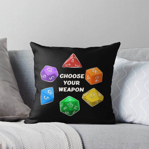 Item preview, Choose Your Weapon | Dungeons and Dragons | Rainbow Dice designed and sold by SuperUberLame.