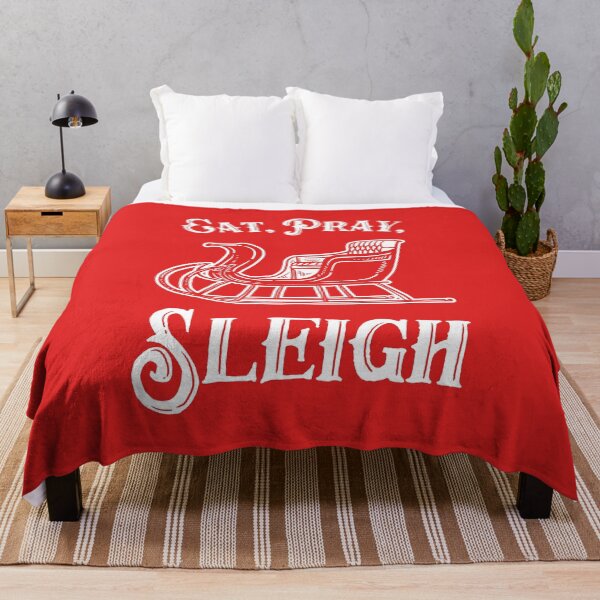 Item preview, Eat Pray Sleigh designed and sold by Yipptee Shirts.