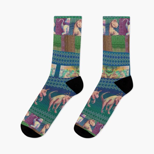 Item preview, Bohemian Cat and Dinosaurs Happy designed and sold by WatersEdgeGal.