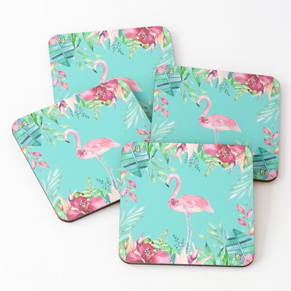 Item preview, Fabulous Flamingo (Rockin' The Pink) - Turquoise Edition  designed and sold by Amanda-Lakey.