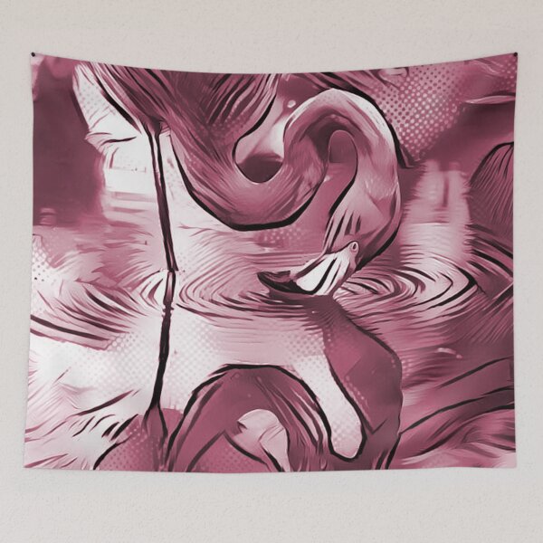 Item preview, Comical Flamingo designed and sold by Alyxandre.