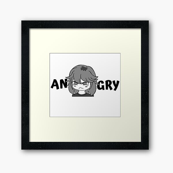 Funny Manga Angry Pout Face Little Girl Chibi Meme - Memes