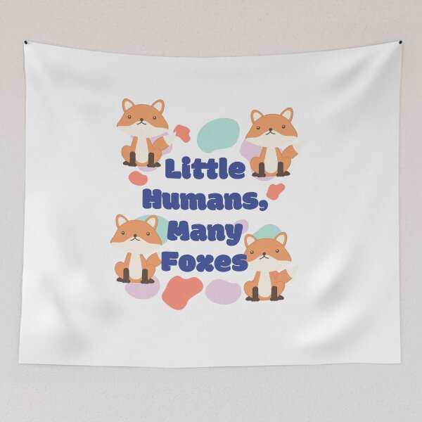 Item preview, Little Humans, Many Foxes designed and sold by fahrurrozzi.