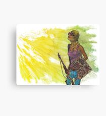 Up to the Challenge Canvas Print