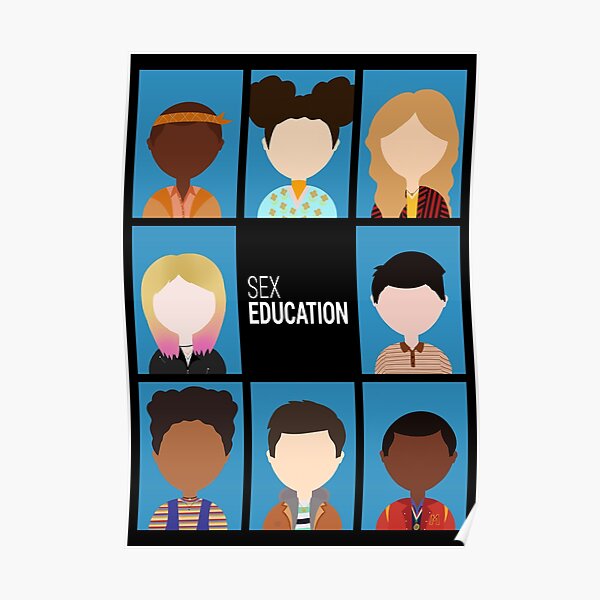 Icônes d'éducation sexuelle Poster