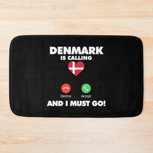 Item preview, Denmark is Calling and I Must Go designed and sold by HelloFromAja.
