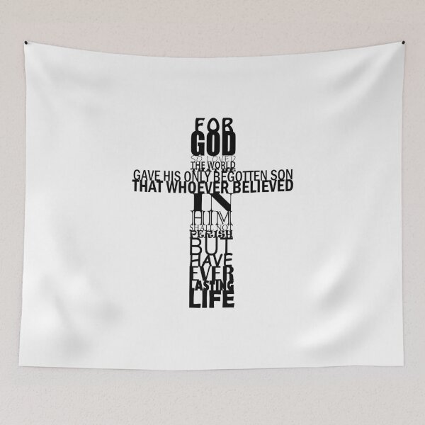 Item preview, John 3:16 verse, God so loved the world designed and sold by MixinMadness.