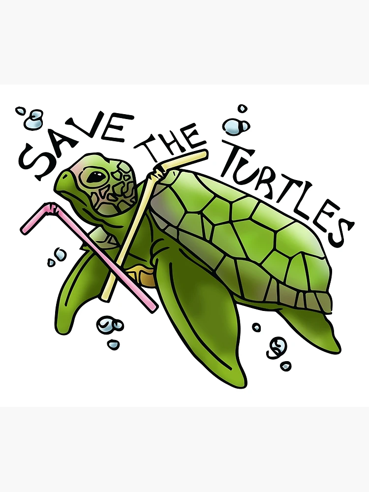 The Turtle That Became the Anti-Plastic Straw Poster Child