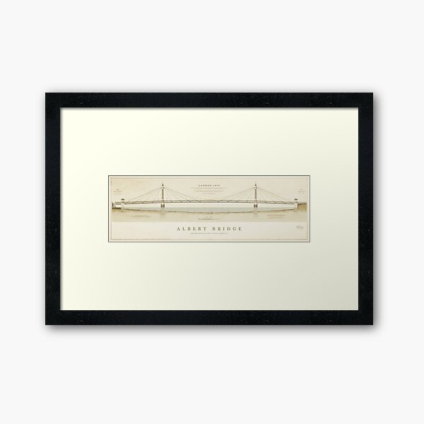 Item preview, Albert Bridge London designed and sold by Old-Lundenwic.
