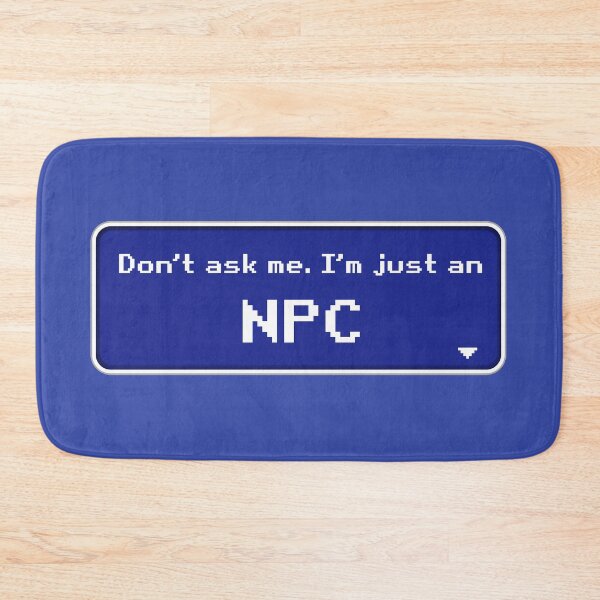 Artikelvorschau, NPC: "Frag mich nicht" entworfen und verkauft von SuperheroSuite.