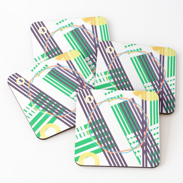Item preview, Geometric cheerful abstract colourful designed and sold by Carolina Salazar.