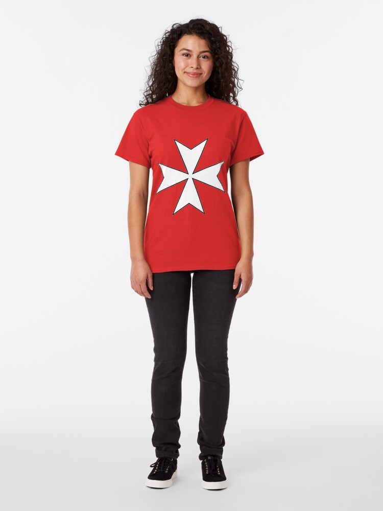 Alternate view of Knights Hospitaller Templar Classic T-Shirt