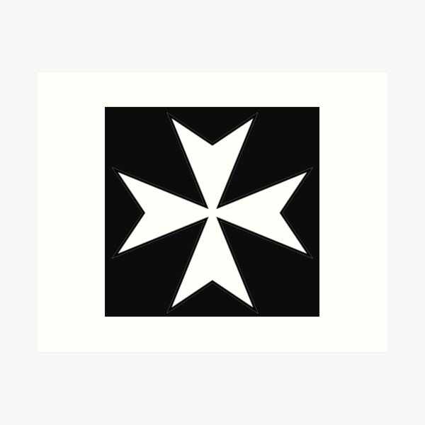 Knights Hospitaller Templar Art Print