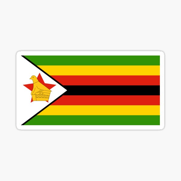 Southern Rhodesia Governor flag sticker 2x4" 50x100mm bumper decal Aufkleber 02 