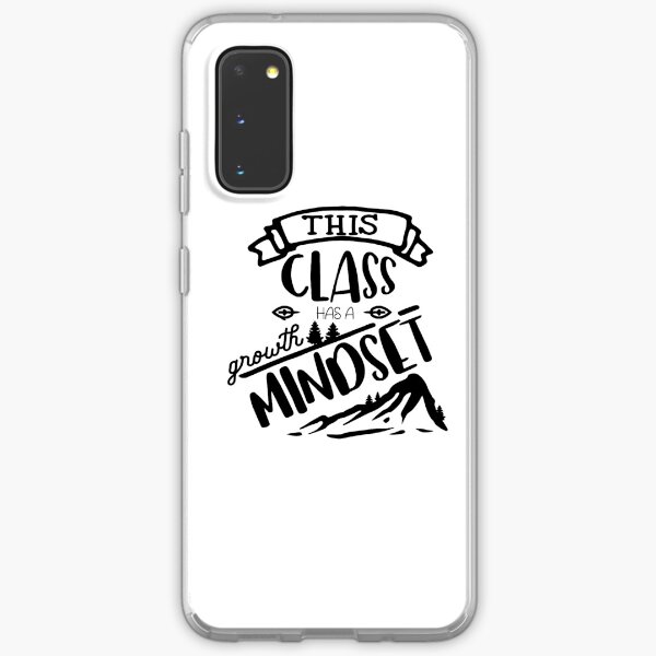 This class has a growth mindset Samsung Galaxy Soft Case