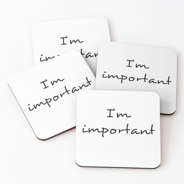 Item preview, I'm important designed and sold by Matcreator.