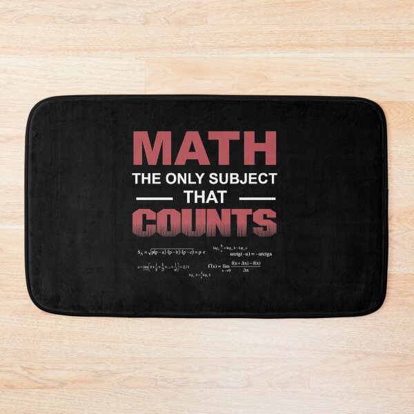Item preview, Math The Only Subject That Counts designed and sold by Sabot.