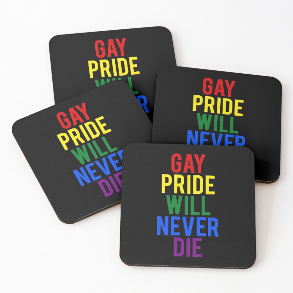 Item preview, Gay Pride Will Never Die designed and sold by flippinsg.