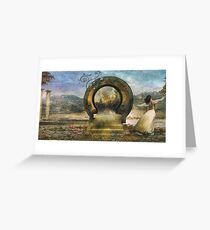 Chasing Destiny Greeting Card
