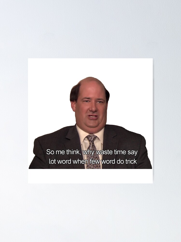 Kevin Quote Poster By Qsbokaj Redbubble