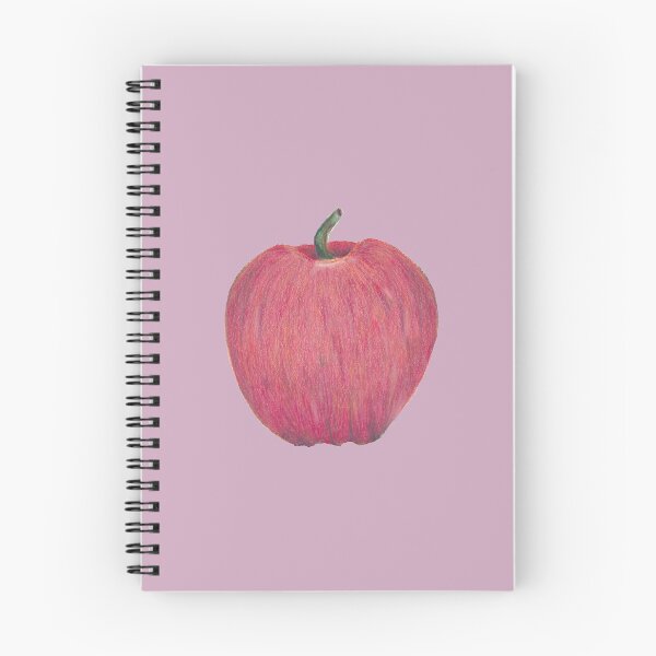 Item preview, Red Apple Drawing on Pink designed and sold by STHoganArtist.