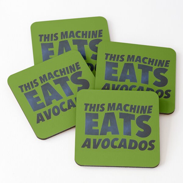 Item preview, This Machine Eats Avocados designed and sold by weavernap.