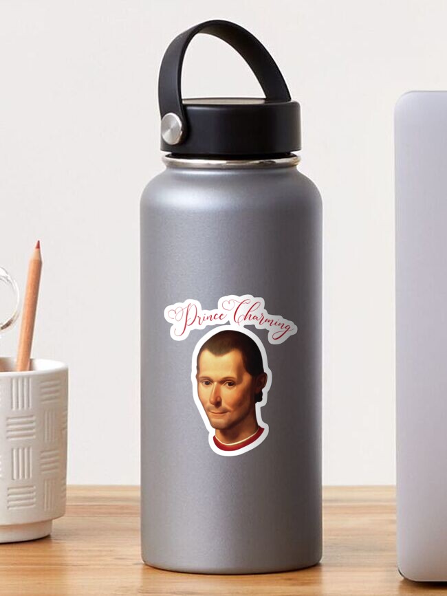 Machiavelli Portrat Prinz Charmant Sticker Von The Nerd Shirt Redbubble