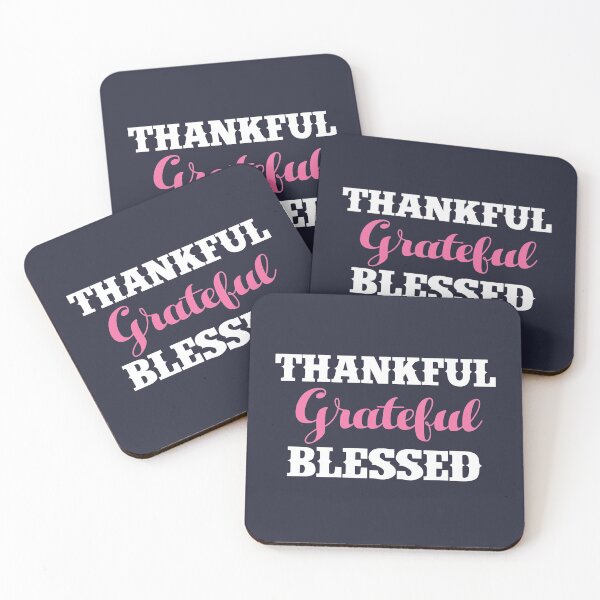 Item preview, Thankful Grateful Blessed designed and sold by Sabot.