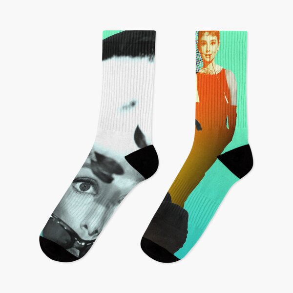 Item preview, Audrey - Breakfast at Tiffany's Portrait Collage designed and sold by STYLE + EXPRESSION.