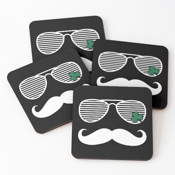 Item preview, St. Patrick's Day Mustache & Sunglasses Graphic    graphic designed and sold by Raymond Cloud.