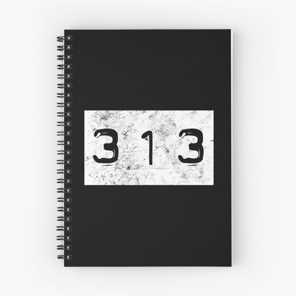 Item preview, Retro Embossed Design of Area Code 313 Metro Detroit product designed and sold by Raymond Cloud.