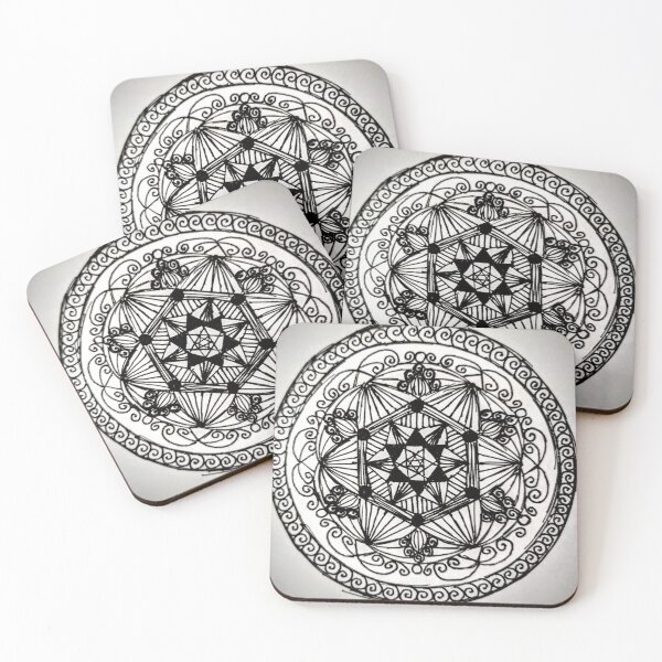 Item preview, Hand drawn mandala designed and sold by hedarra.