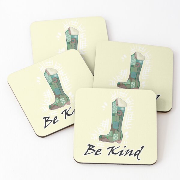 Item preview, Be Kind Boot designed and sold by bunnyEmanArt.