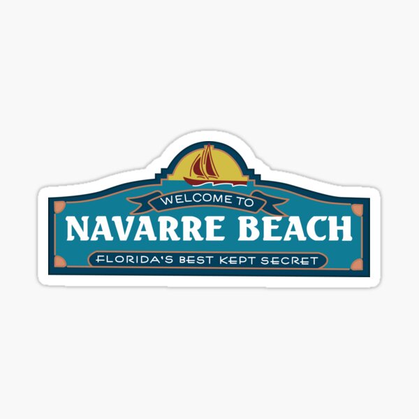 Navarre Beach Fl. Florida Summertime Beach Lovers Souvenir T-Shirt