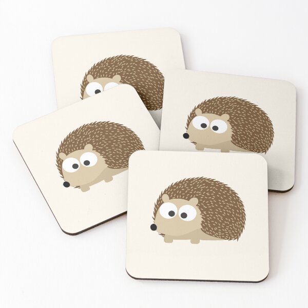 Artikelvorschau, Süßer kleiner brauner Igel entworfen und verkauft von Hedgie Designs.
