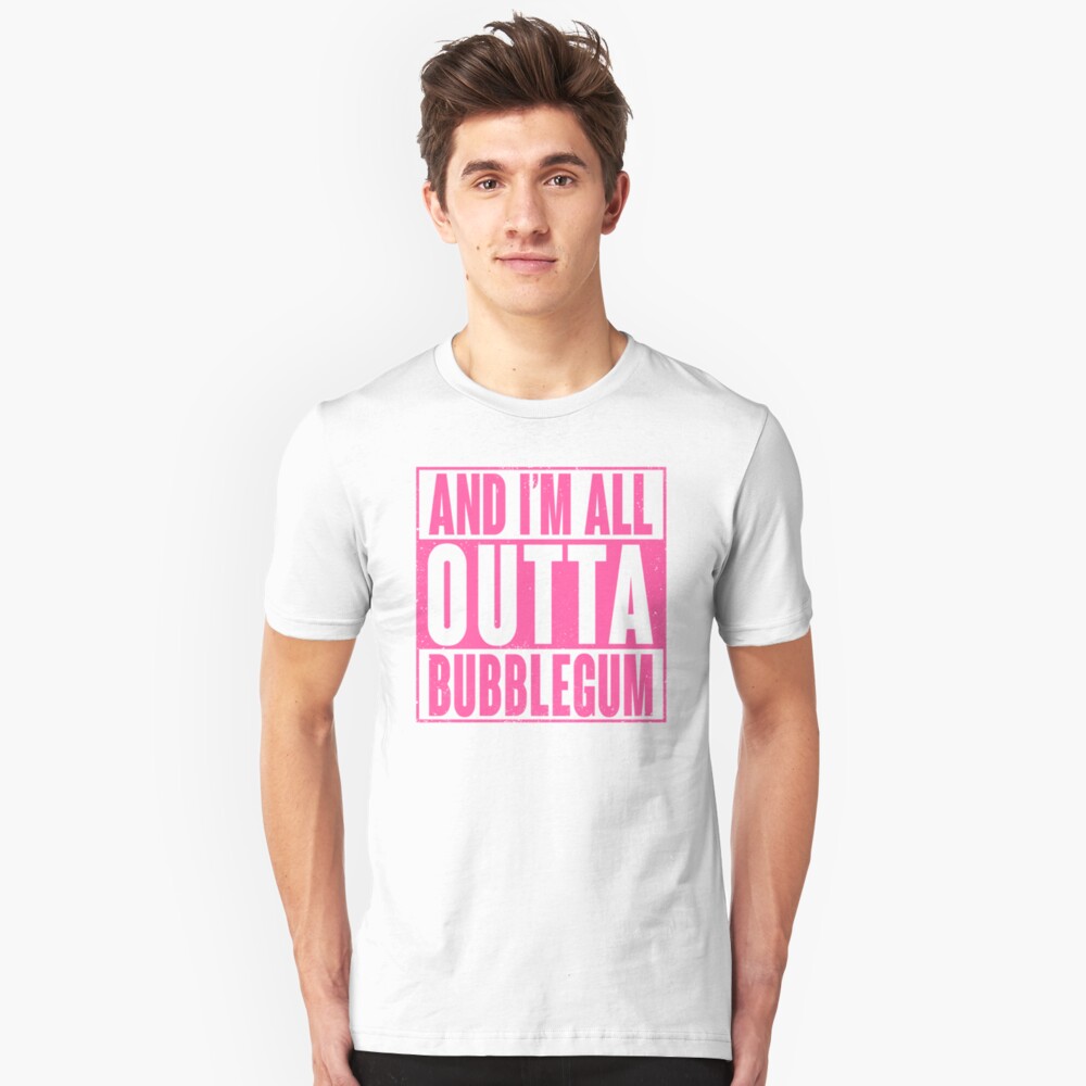 monkey bubblegum shirt